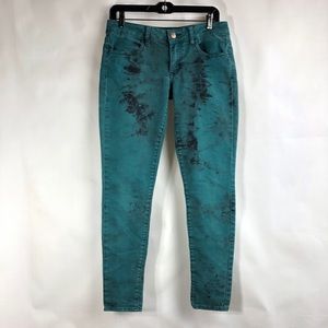 American Eagle tie dye jeggings